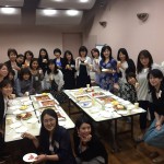 ピアノランドマスターコース14期、卒業間近のランチパーティー♪