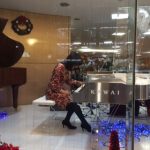 ピアノランド原画展　クリスタルピアノでミニコンサート♪